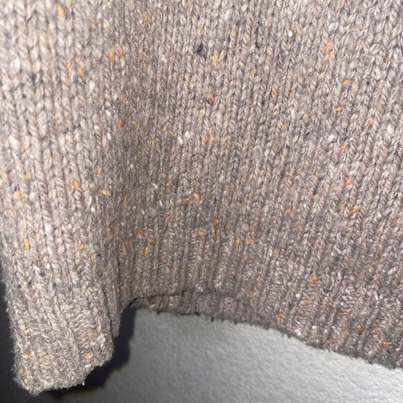 Eddie Bauer Sweater Vintage Fair Isle Grandpa Wool Sweater Nordic Holiday Crew L - Picture 4 of 8